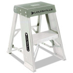 Louisville Ladder AY8000 Series Aluminum Step Stand, 2 ft x 18 in, 300 lb Capacity View Product Image