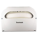 Boardwalk Toilet Seat Cover Dispenser, 16 x 3 x 11.5,  White, 2/Box View Product Image