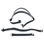MSA Cradle Suspension Head Harness, Buckle Closure, Black View Product Image