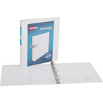 Avery Showcase Economy View Binder with Round Rings, 3 Rings, 1" Capacity, 11 x 8.5, White View Product Image