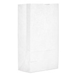 General Grocery Paper Bags, 40 lbs Capacity, #12, 7.06"w x 4.5"d x 13.75"h, White, 500 Bags View Product Image