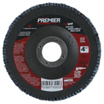 Carborundum Premier Red Zirconia Alumina Type 27 Fat Boy Flap Disc,4 1/2",40 Grit,7/8 Arbor View Product Image