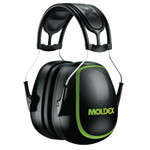 Moldex MX Series Earmuffs, 30 dB, Black/Green, Headband View Product Image