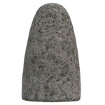 Norton Type 16 Gemini Cone, 2 in D, 3 in Thick, 5/8 in Arbor, 24 Grit Aluminum Oxide View Product Image