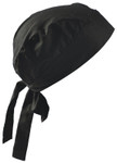 OccuNomix Tuff Nougies Regular Tie Hats, One Size, Black View Product Image