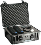 Pelican Large Protector Cases, 1550 Case, 14 in x 7.62 in x 18.43 in, Black View Product Image