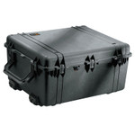 Pelican Large Storm Case, 24.6"W x 19.7"D x 8.6"H, HPX High Performance Resin, Black View Product Image