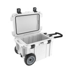 Pelican 45QW Elite Wheeled Coolers, 45 qt,  20 in x 29.66 in x 19.25 in, White View Product Image