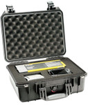 Pelican Medium Protector Cases, 1450 Case, 10.18 in x 6 in x 14.62 in, Black View Product Image