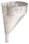 Plews Funnels, 5 qt, Offset, Galvanized Steel, 10 in dia. View Product Image