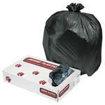 Jaguar Plastics Linear Low-Density Commercial Can Liners, 33 gal, 0.9 mil, 33 X 39, White View Product Image