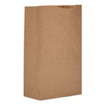 General Grocery Paper Bags, 52 lbs Capacity, #3, 4.75"w x 2.94"d x 8.04"h, Kraft, 500 Bags View Product Image