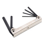 Stanley Products 6 Pc. Long Folding Hex Key Sets, 6 per holder, Hex Tip, Metric View Product Image