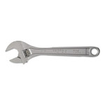 Stanley Products Click-Stop Adjustable Wrenches, 8 in Long, 1 1/8 in Opening, Chrome View Product Image