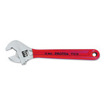 Stanley Products Cushion Grip Adjustable Wrenches, 12 in Long, 1 1/2 in Opening, Chrome View Product Image