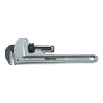 Stanley Products Aluminum Pipe Wrenches, 90 Deg Head Angle, Forged Steel Jaw, 10 in View Product Image