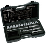 Stanley Products 17 Piece Standard Socket Set, 1/2 in, 6 Point/12 Point View Product Image