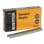 Bostitch Standard Staples, 0.25" Leg, 0.5" Crown, Steel, 5,000/Box View Product Image