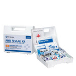 First Aid Only Bulk First Aid Kits, 25 Person, Plastic, Portable, Wall Mounted View Product Image