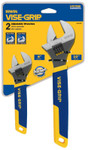 Stanley Products 2-pc Adjustable Wrench Sets,  6 in; 10 in Long View Product Image