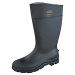 Honeywell CT Economy Knee Boot, Steel Toe, Size 12, 16 in H, PVC, Black View Product Image