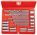 Ridge Tool Company Screw Extractor Sets, Drill Bits 1-5;Extractors 1-5;Drill Guides Nos. 921/1821 View Product Image