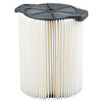 Ridge Tool Company Wet/Dry Vacuum Dust Filter, For Ridgid Wet/Dry Vacs 5 Gallons and LargerWD1450 View Product Image