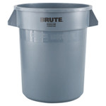 Newell Brands Brute Round Containers, 20 gal, Plastic, Gray View Product Image