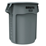 Newell Brands Brute Round Containers, 55 gal, Plastic, Gray View Product Image
