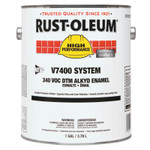 Rust-Oleum Industrial High Performance 7400 System DTM Alkyd Enamels, 1 Gal, Safety Yellow, High-Gloss View Product Image
