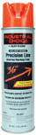 Rust-Oleum Industrial M1600/M1800 Precision-Line Inverted Marking Paint,17oz, Fluorescent Red-Orange View Product Image