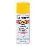 Rust-Oleum Industrial Stops Rust Protective Enamel Spray Paint, 12 oz Aerosol Can,  Sunburst Yellow, Gloss Finish View Product Image
