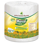 Marcal PRO 100% Recycled Bathroom Tissue, White, 240 Sheets/Roll View Product Image
