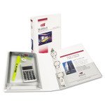 Avery Mini Size Protect and Store View Binder with Round Rings, 3 Rings, 1" Capacity, 8.5 x 5.5, White View Product Image