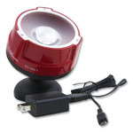 Ullman 750 Lumen Rechargable Rotating Magnetic Work Light, Red/Black View Product Image