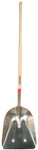 The AMES Companies, Inc. Aluminum Scoops, 17.75 x 14.5 Blade, 48 in White Ash Straight Handle View Product Image