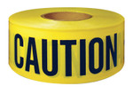 Intertape Polymer Group Barricade Tape, 3 in x 300 ft, Yellow, Caution View Product Image