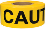 Presco Barricade Tape, 3 in x 1000 ft, 2 mil, Yellow, CAUTION View Product Image