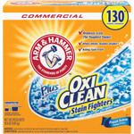 Arm & Hammer Power of OxiClean Powder Detergent, Fresh, 9.92lb Box, 3/Carton View Product Image