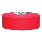 Presco Flagging Tape, 1 3/16 in x 150 ft, Red Glo 764-FLAG-REDGLO View Product Image