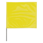 Presco Stake Flags, 2 in x 3 in, 21 in Height, Yellow View Product Image