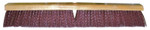 Weiler Vortec Pro Garage Brush Combo Packs, 24 in, 4 in Trim, Maroon Polypropylene View Product Image