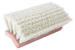 Weiler Bi-Level Scrub Brush, 10 in Foam Block, 2 3/4 in Trim L, Flagged WH Polystyrene View Product Image