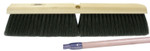 Weiler Coarse Sweeping Brush, 18 in Hardwood Block, 3 in Trim, Tampico w/Wire Center View Product Image