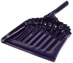 Weiler Dust Pans, 16 in x 15 in, 20 Gauge Steel, Black View Product Image