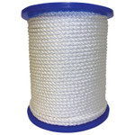 Orion Ropeworks Twisted Nylon Ropes, 1/2 in x 600 ft, Nylon, White View Product Image