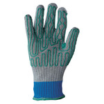 Wells Lamont Whizard Silver Talon with Grip Pattern Gloves, X-S, Gray/Blue with Green Pattern View Product Image