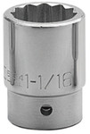 Wright Tool 3/4" Dr. Standard Sockets, 3/4 in Drive, 2 1/8 in, 12 Points View Product Image