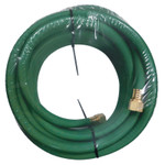 ORS Nasco Grade R Single-Line Welding Hose, 1/2 in, 50 ft, CC Fittings, Oxygen, Green View Product Image