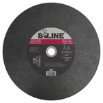 B-Line Cutting Wheel, 14 in dia, 3/32 in Thick, 1 in Arbor, 36 Grit, Alum Oxide View Product Image